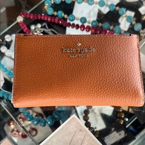 Kate Spade Tan Leather Wallet
